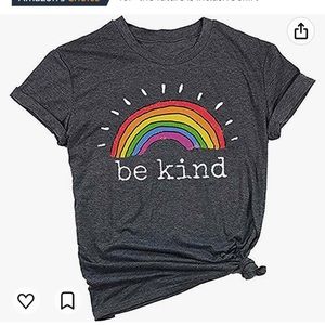 Be Kind gray tshirt